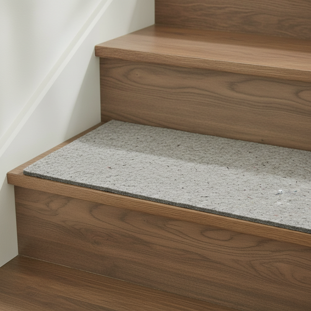 Carpet Stair Pad - No Bullnose: Price is Per Step